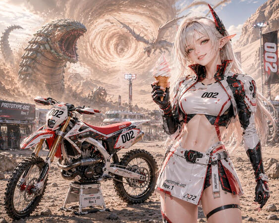 擬人化: VMAX ブラックマックス